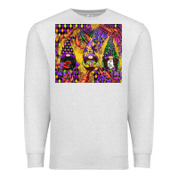 Oatmeal Heather mardi gras gnome Premium Sweatshirt - CowGirlArtShop
