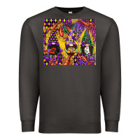 Smoke mardi gras gnome Premium Sweatshirt - CowGirlArtShop