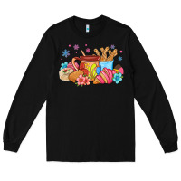 Black mexican deserts christmas Long Sleeve Tee - MaliasSmallBusiness