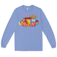 Colony Blue mexican deserts christmas Long Sleeve Tee - MaliasSmallBusiness