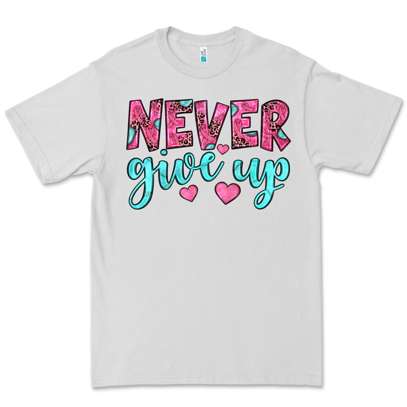 Never Give Up Premium Tee by JahusDesignShop | Teevron
