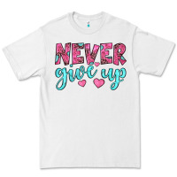 White never give up Premium Tee - JahusDesignShop