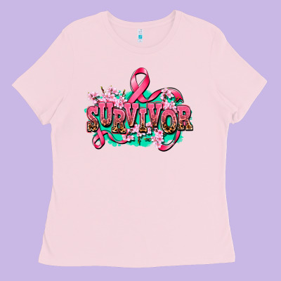 Survivor Ladies Tee Designed By Adodesignshop