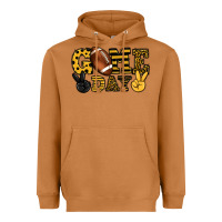 Meerkat Game day yellow and black team color Heavyweight Hoodie - HowdyJamesFarm