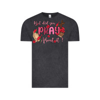 Vintage Black but did you pray about it Vintage Tee - MaliasSmallBusiness