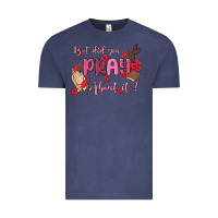 Vintage Denim but did you pray about it Vintage Tee - MaliasSmallBusiness