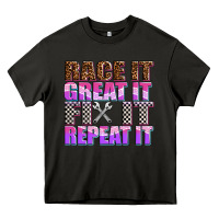 Race ıt Great ıt Fıx ıt Repeat ıt Heavy Core Tee | Teevron