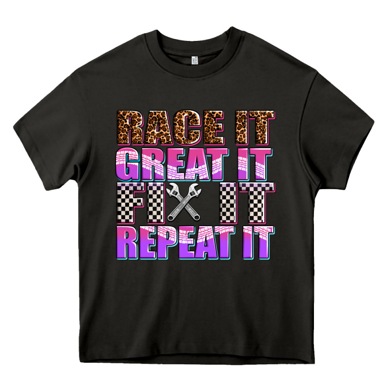 Race ıt Great ıt Fıx ıt Repeat ıt Heavy Core Tee by AdoDesignShop | Teevron