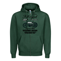 Sports Green Speedway Racing Full Speed Pin Zipper Hoodie - Bettercallsaul