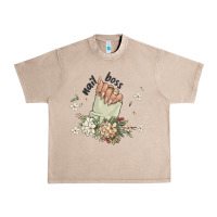 French Oak nail boss Urban Heavy Tee - MaliasSmallBusiness