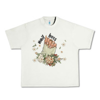 Pistachio nail boss Urban Heavy Tee - MaliasSmallBusiness