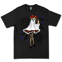 Black freak ghost halloween Premium Tee - BundleAndBundleShop