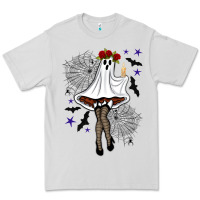 Dove Grey freak ghost halloween Premium Tee - BundleAndBundleShop