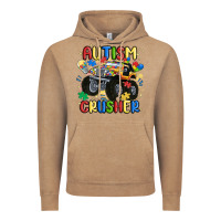 Vintage Coffee autism crusher Vintage Hoodie - MaliasSmallBusiness