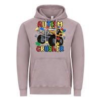 Vintage Zinc autism crusher Vintage Hoodie - MaliasSmallBusiness