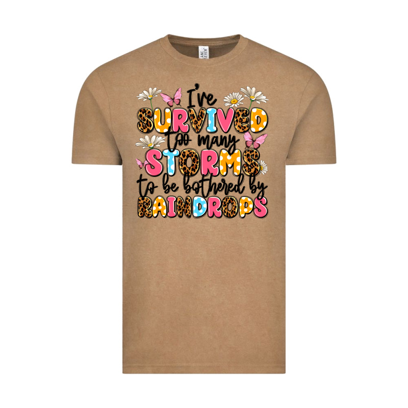 I've Survived Too Many Storms Vintage Tee by JahusDesignShop | Teevron