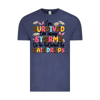 Vintage Denim i've survived too many storms Vintage Tee - JahusDesignShop