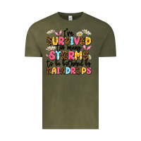 Vintage Olive i've survived too many storms Vintage Tee - JahusDesignShop