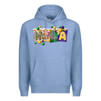 Colony Blue nola cake mardi gras Premium Hoodie - CowGirlArtShop