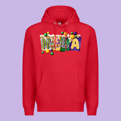 Nola Cake Mardi Gras Premium Hoodie Designed By Cowgirlartshop