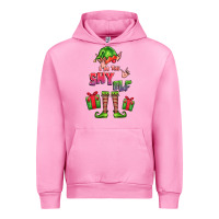 Fuchsia Pink im the shy elf elf Urban Hoodie - FaDigitalArtStudio