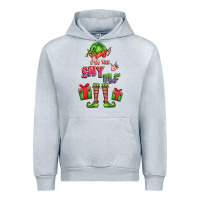 Heather Grey im the shy elf elf Urban Hoodie - FaDigitalArtStudio