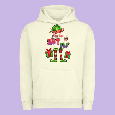 Im The Shy Elf Elf Urban Hoodie Designed By Fadigitalartstudio