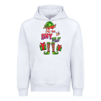 White im the shy elf elf Urban Hoodie - FaDigitalArtStudio