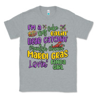 Heather Grey i'm a king cake eatin' mardi gras lovin' kinda gir Classic Tee - MaliasSmallBusiness