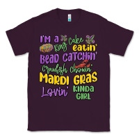 Plum i'm a king cake eatin' mardi gras lovin' kinda gir Classic Tee - MaliasSmallBusiness