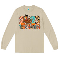 Mushroom 2023 thanksgiving Long Sleeve Tee - MaliasSmallBusiness