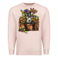Mardi Gras Goat Premium Sweatshirt | Teevron