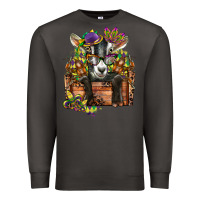 Smoke mardi gras goat Premium Sweatshirt - CowGirlArtShop