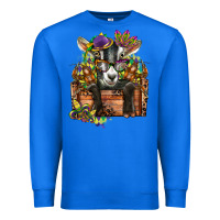 True Royal mardi gras goat Premium Sweatshirt - CowGirlArtShop