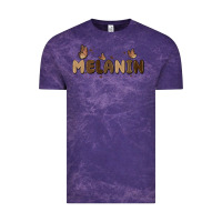 Cloud Purple melanin Vintage Tee - MaliasSmallBusiness