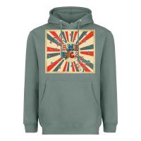 Sage retro america Heavyweight Hoodie - TumblerDesignByShophia
