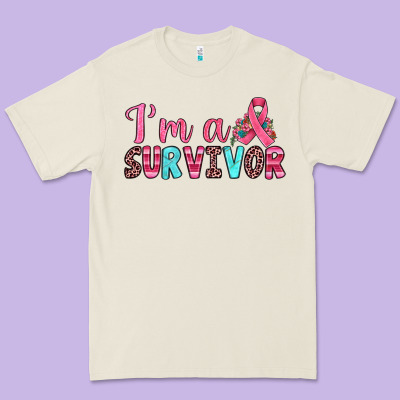 I'm A Survivor Premium Tee Designed By Jahusdesignshop