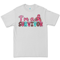 Dove Grey i'm a survivor Premium Tee - JahusDesignShop