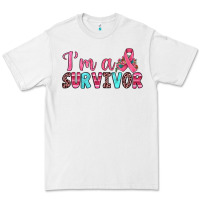 White i'm a survivor Premium Tee - JahusDesignShop