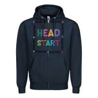 Navy Head Start Printable Zipper Hoodie - Bettercallsaul