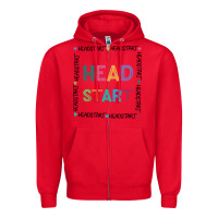 Red Head Start Printable Zipper Hoodie - Bettercallsaul