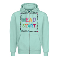 Seafoam Head Start Printable Zipper Hoodie - Bettercallsaul