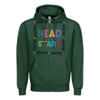 Sports Green Head Start Printable Zipper Hoodie - Bettercallsaul