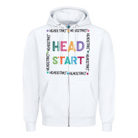 White Head Start Printable Zipper Hoodie - Bettercallsaul