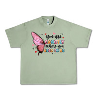 Oil Green you sre exactly where you need to be Urban Heavy Tee - MaliasSmallBusiness