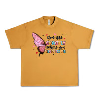 Peanut Butter you sre exactly where you need to be Urban Heavy Tee - MaliasSmallBusiness