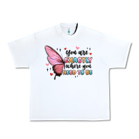 White you sre exactly where you need to be Urban Heavy Tee - MaliasSmallBusiness
