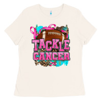 Bone tackle cancer Ladies Tee - AdoDesignShop