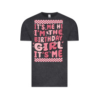 Vintage Black its me hi im the birthday girl its me Vintage Tee - MaliasSmallBusiness