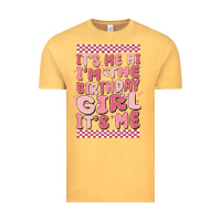 Vintage Mustard its me hi im the birthday girl its me Vintage Tee - MaliasSmallBusiness